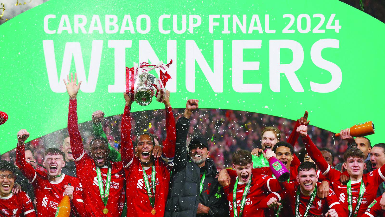 تتويج ليفربول بكأس الرابطة الإنجليزية